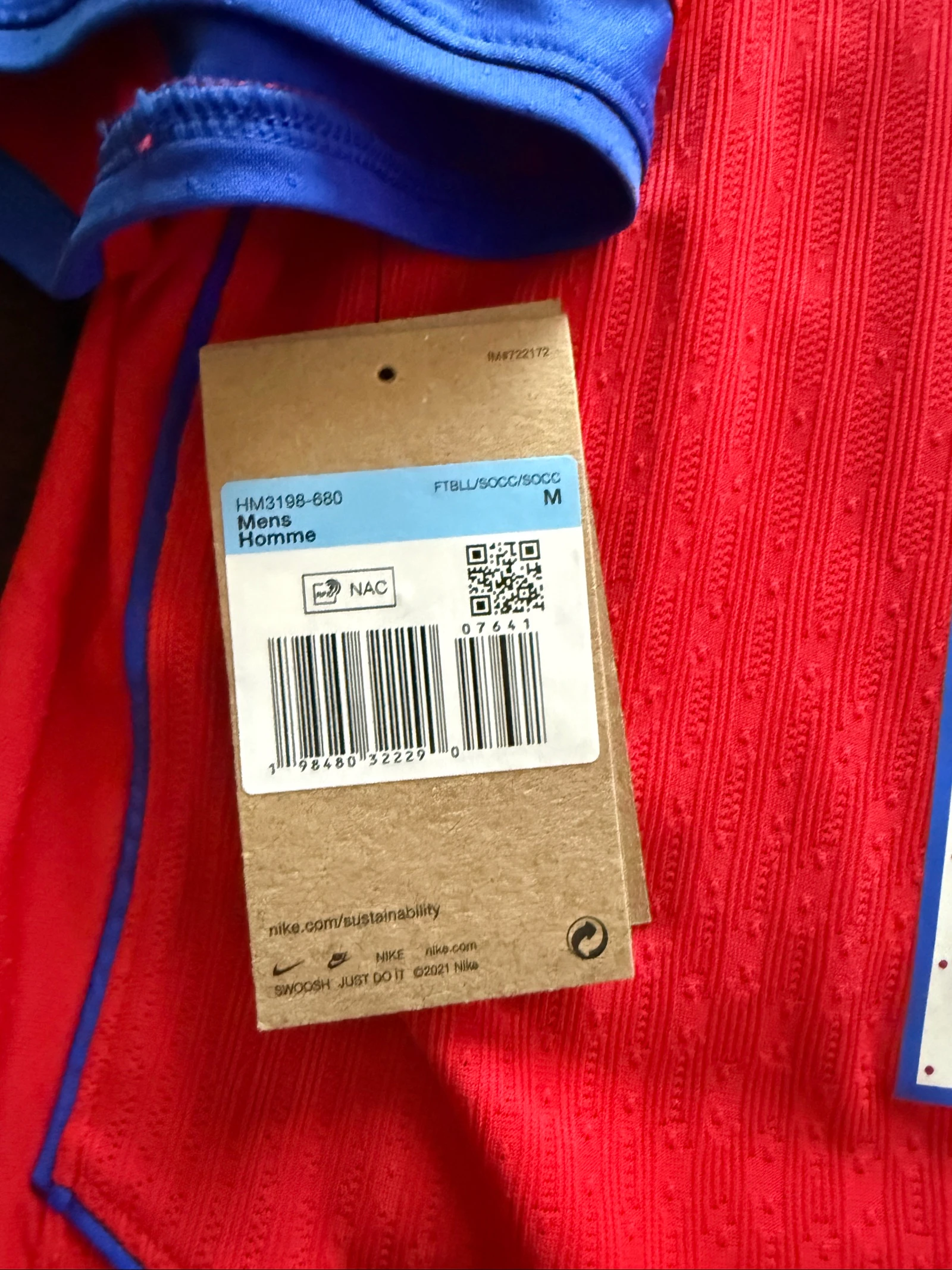 Official Psg 2025/2026 Vapor Match Jersey Size M Dembele Adult Ldc – photo 8